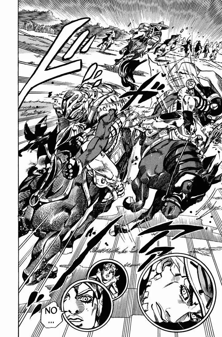JoJo’s Bizarre Adventure – Parte 7: Steel Ball Run capítulo 9, página 12