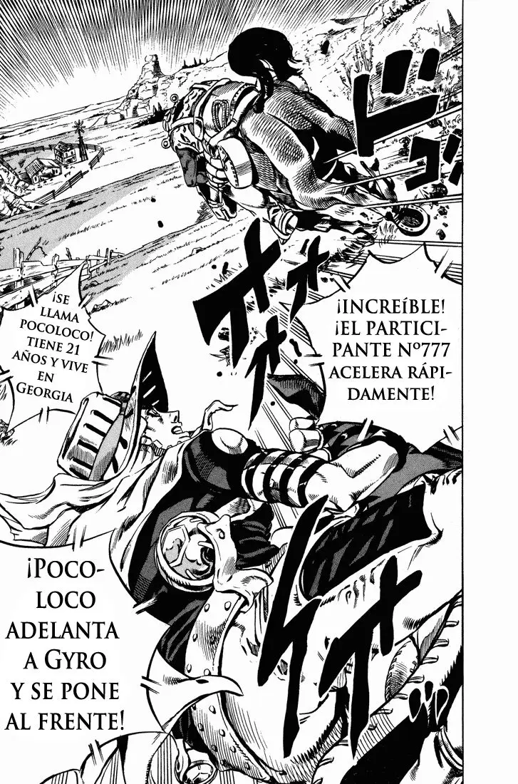 JoJo’s Bizarre Adventure – Parte 7: Steel Ball Run capítulo 9, página 13