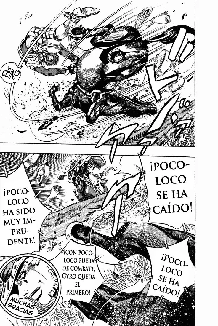 JoJo’s Bizarre Adventure – Parte 7: Steel Ball Run capítulo 9, página 19