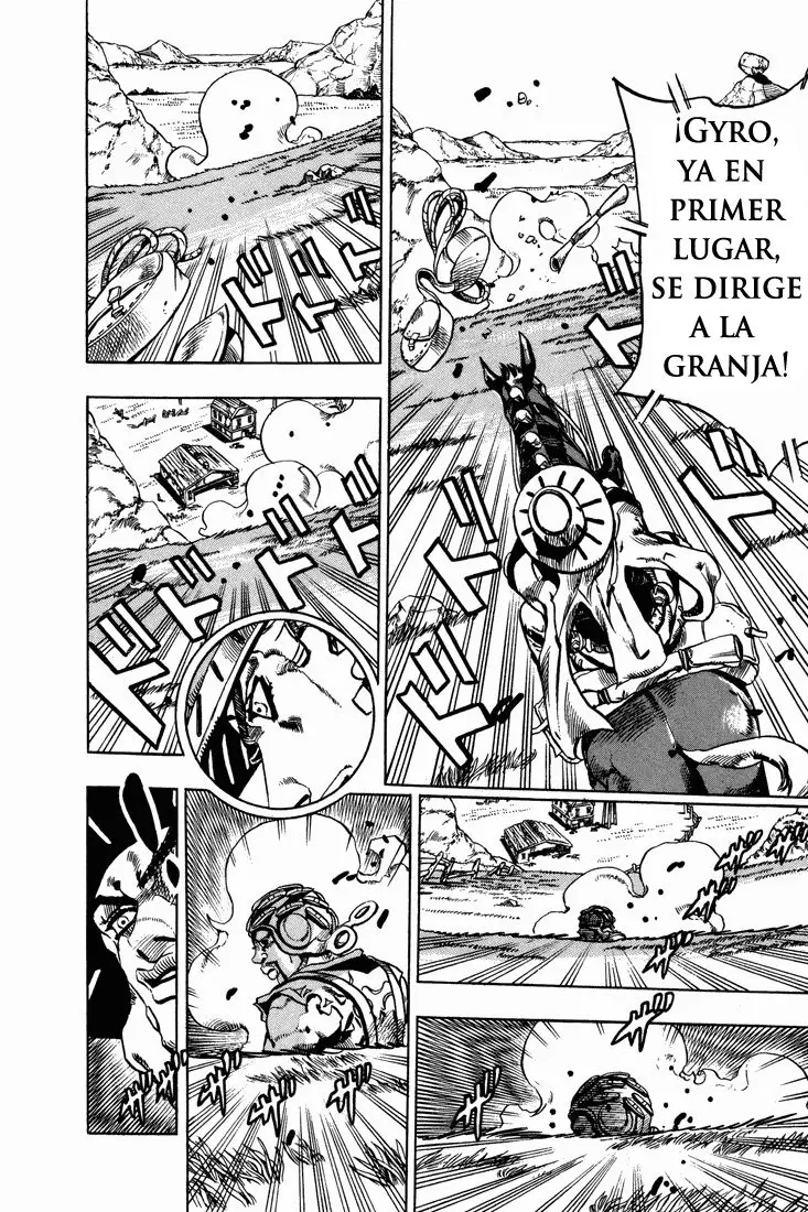 JoJo’s Bizarre Adventure – Parte 7: Steel Ball Run capítulo 9, página 20