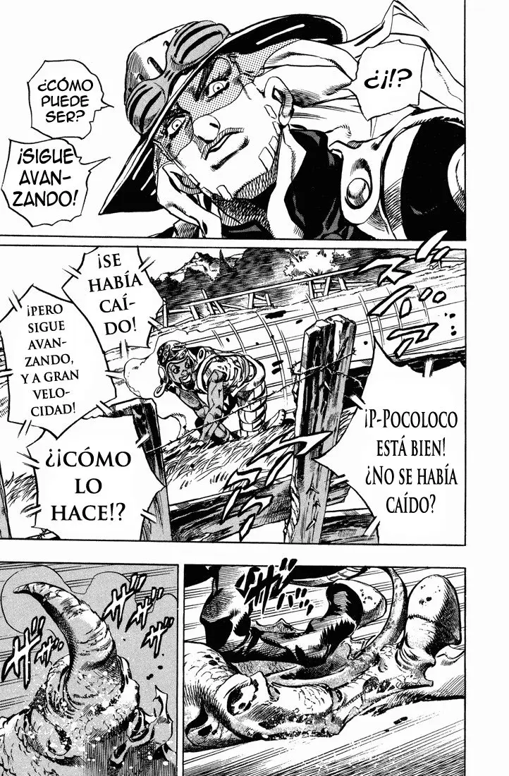 JoJo’s Bizarre Adventure – Parte 7: Steel Ball Run capítulo 9, página 21