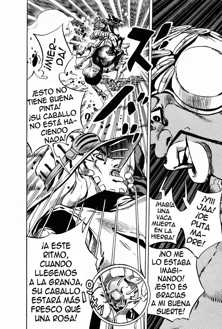 JoJo’s Bizarre Adventure – Parte 7: Steel Ball Run capítulo 9, página 23