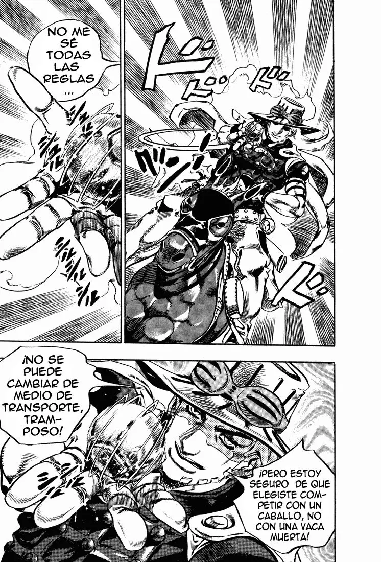 JoJo’s Bizarre Adventure – Parte 7: Steel Ball Run capítulo 9, página 24