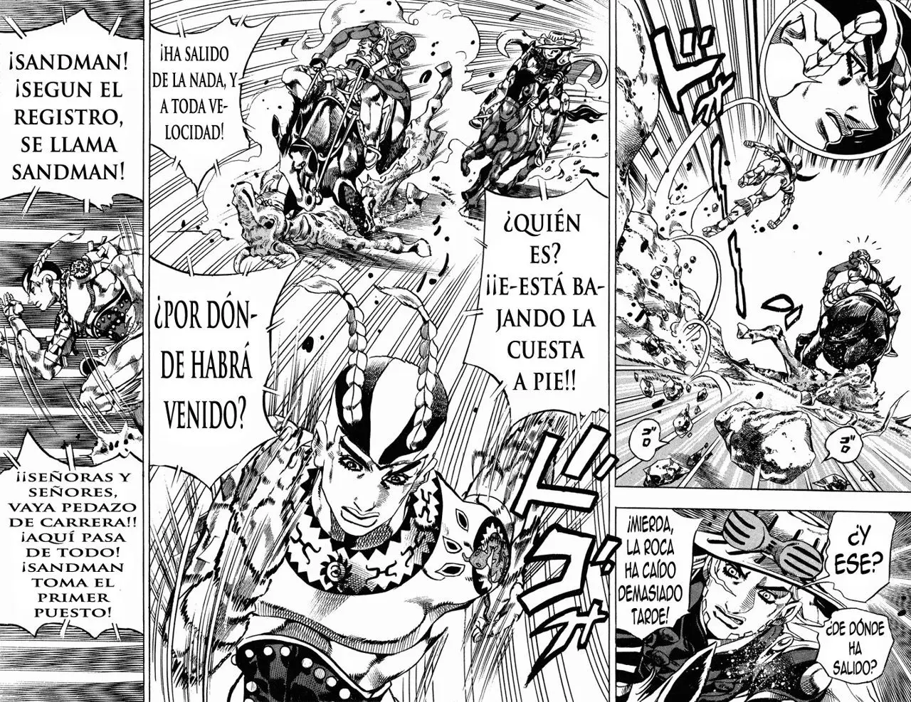 JoJo’s Bizarre Adventure – Parte 7: Steel Ball Run capítulo 9, página 27