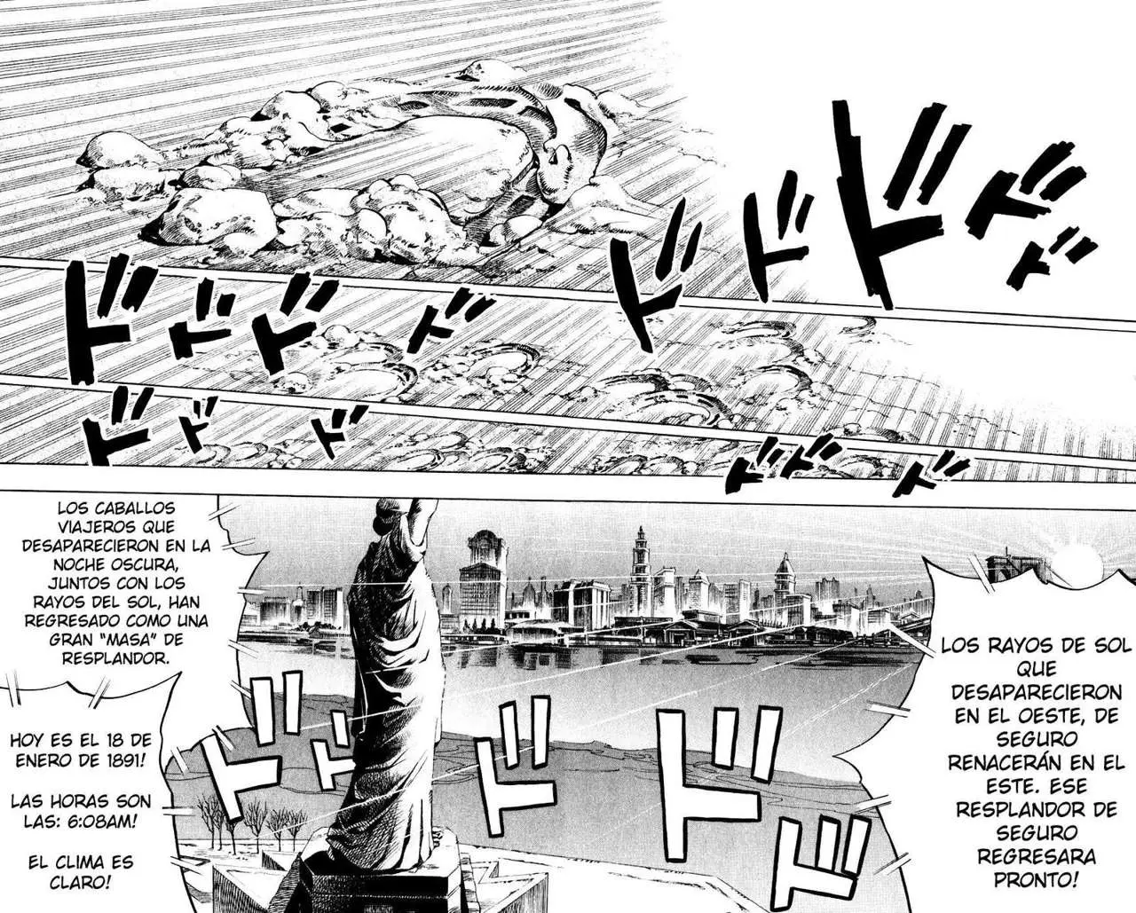 JoJo’s Bizarre Adventure – Parte 7: Steel Ball Run capítulo 90, página 21