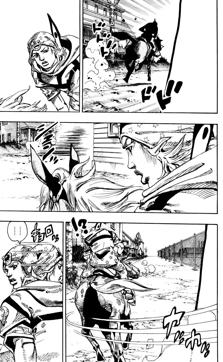 JoJo’s Bizarre Adventure – Parte 7: Steel Ball Run capítulo 90, página 27