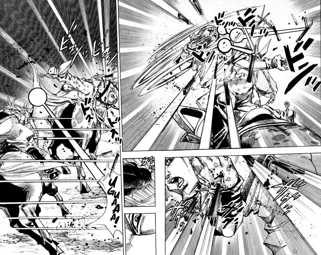 JoJo’s Bizarre Adventure – Parte 7: Steel Ball Run capítulo 91, página 13