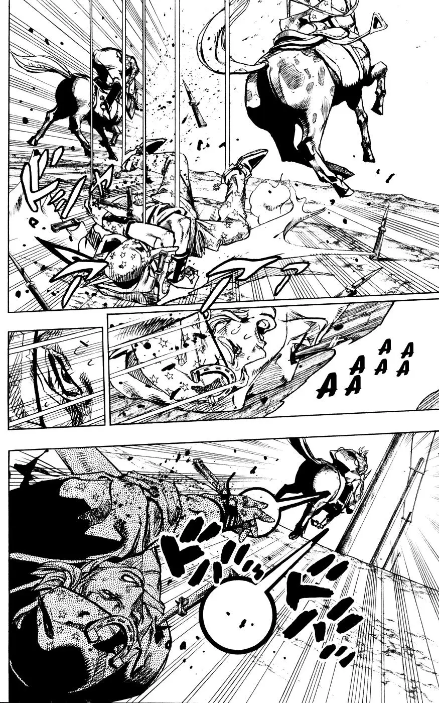 JoJo’s Bizarre Adventure – Parte 7: Steel Ball Run capítulo 91, página 14