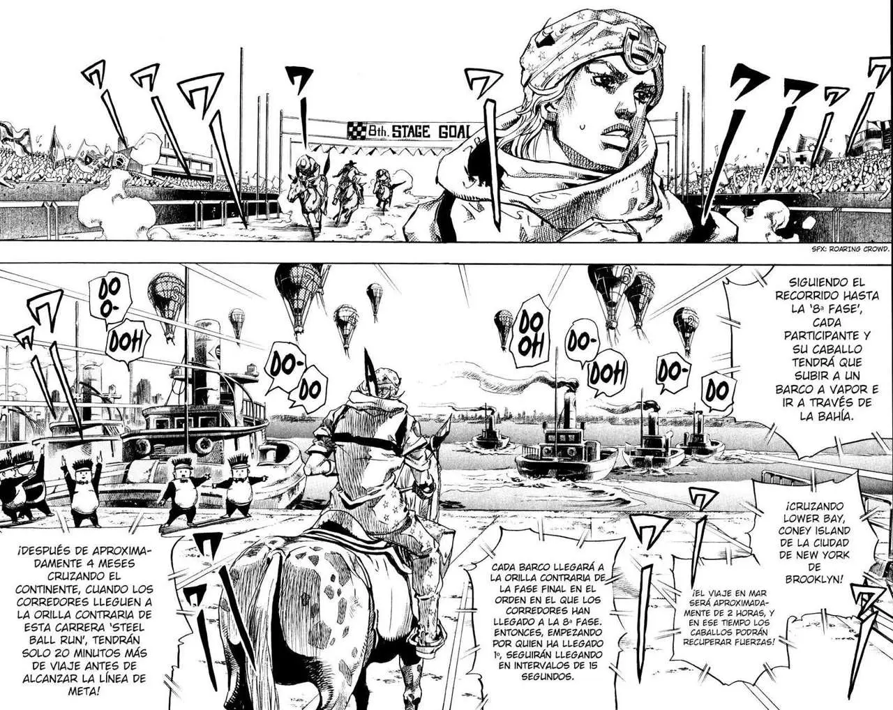 JoJo’s Bizarre Adventure – Parte 7: Steel Ball Run capítulo 91, página 23