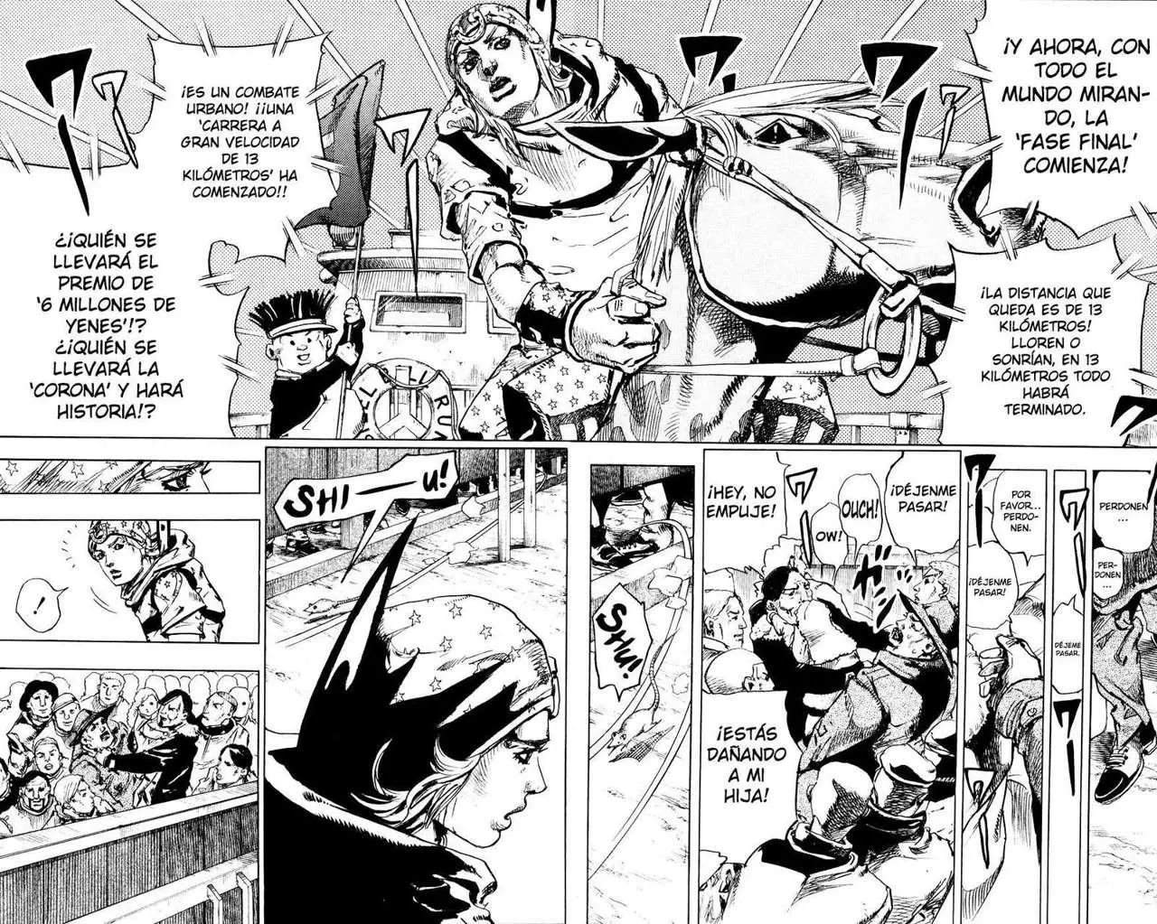 JoJo’s Bizarre Adventure – Parte 7: Steel Ball Run capítulo 91, página 32