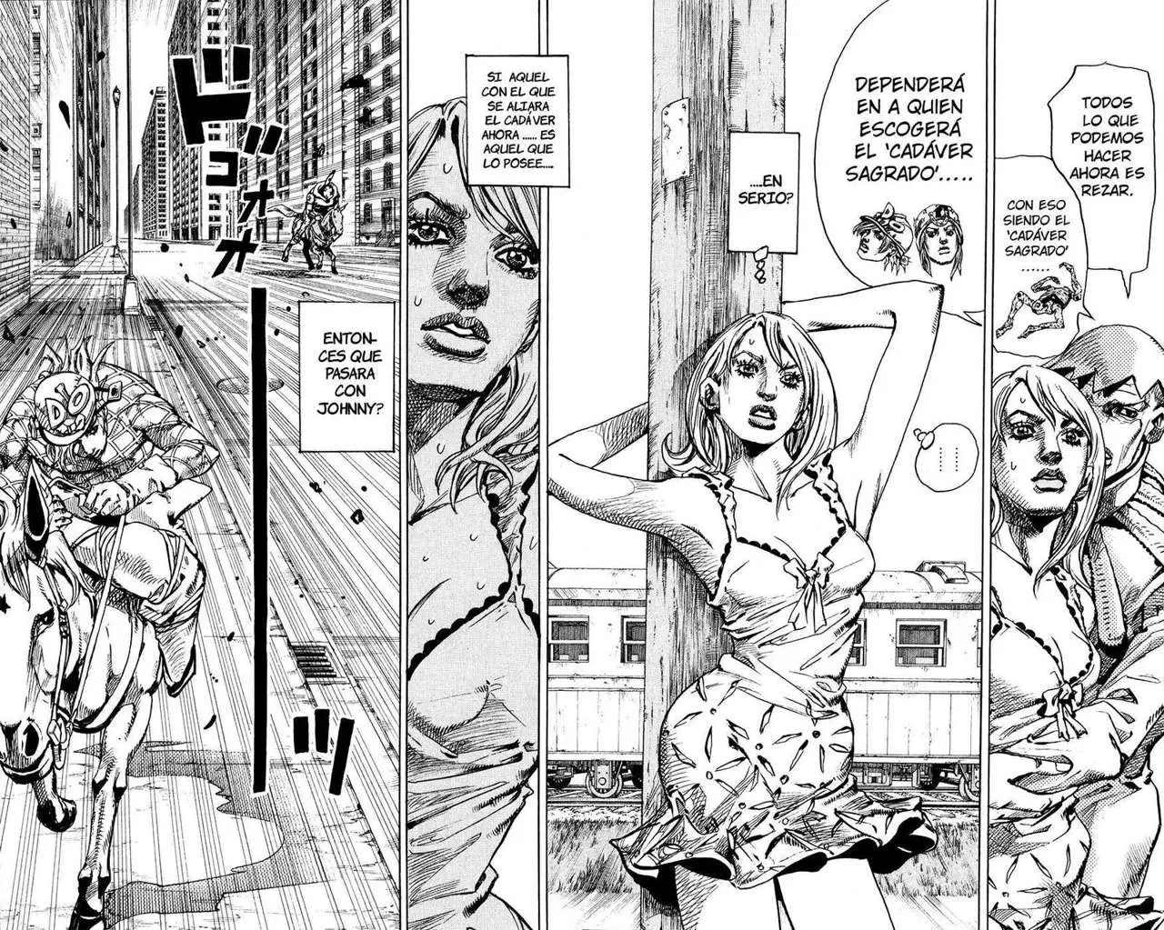 JoJo’s Bizarre Adventure – Parte 7: Steel Ball Run capítulo 92, página 19