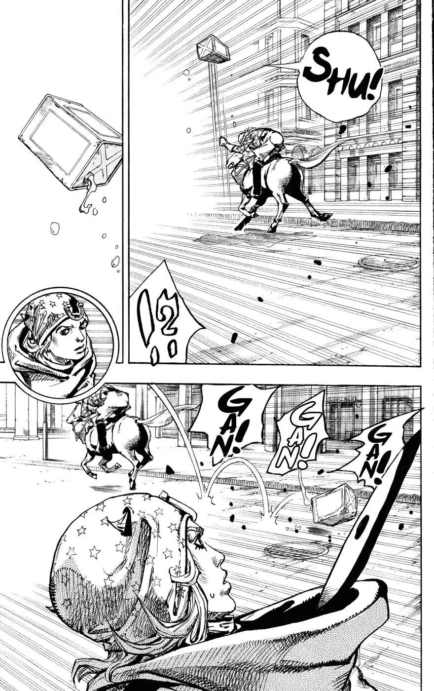 JoJo’s Bizarre Adventure – Parte 7: Steel Ball Run capítulo 92, página 22