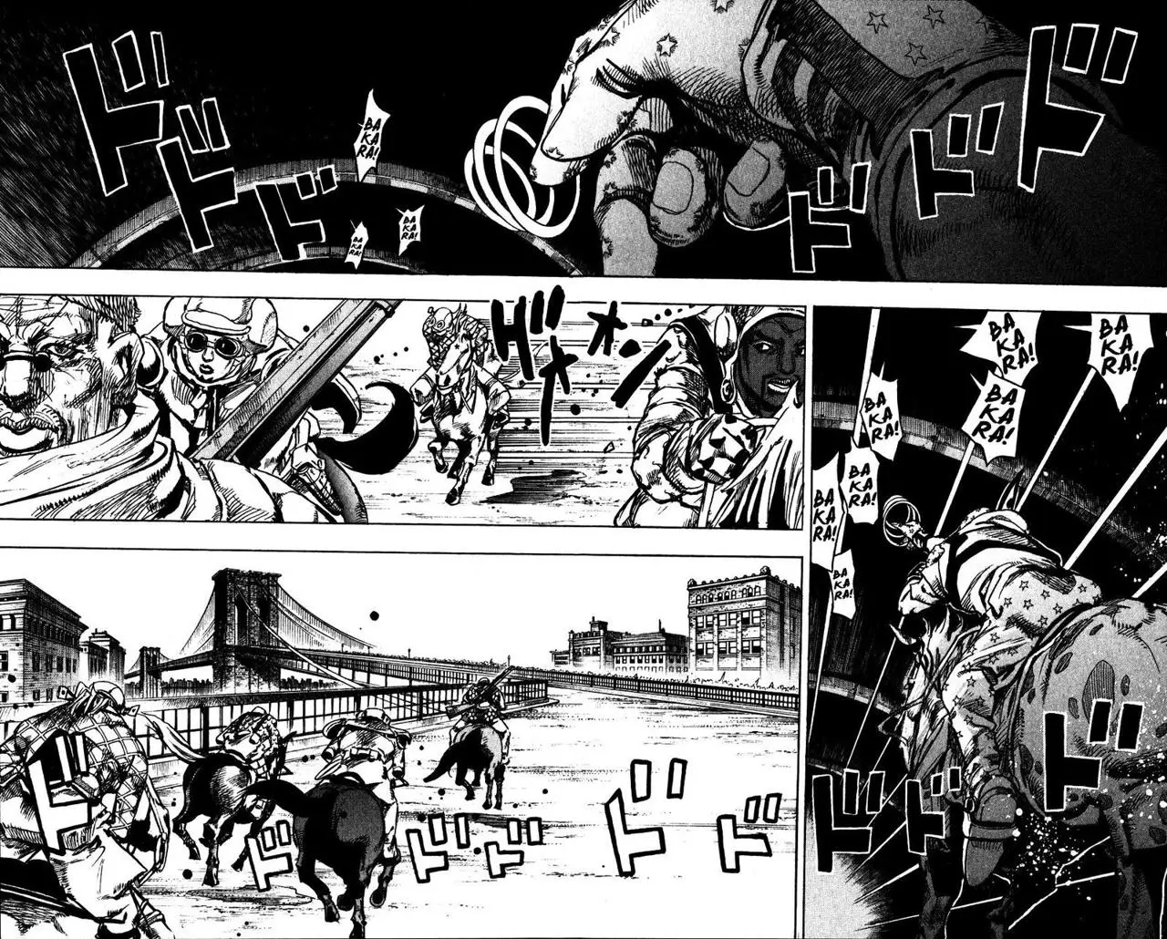 JoJo’s Bizarre Adventure – Parte 7: Steel Ball Run capítulo 93, página 6
