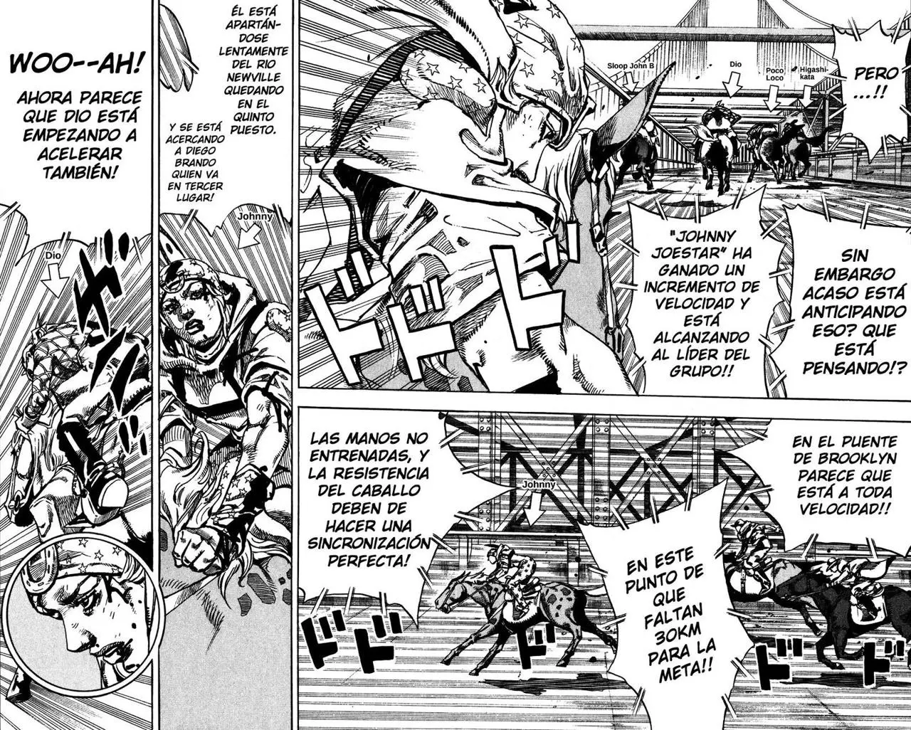 JoJo’s Bizarre Adventure – Parte 7: Steel Ball Run capítulo 93, página 18