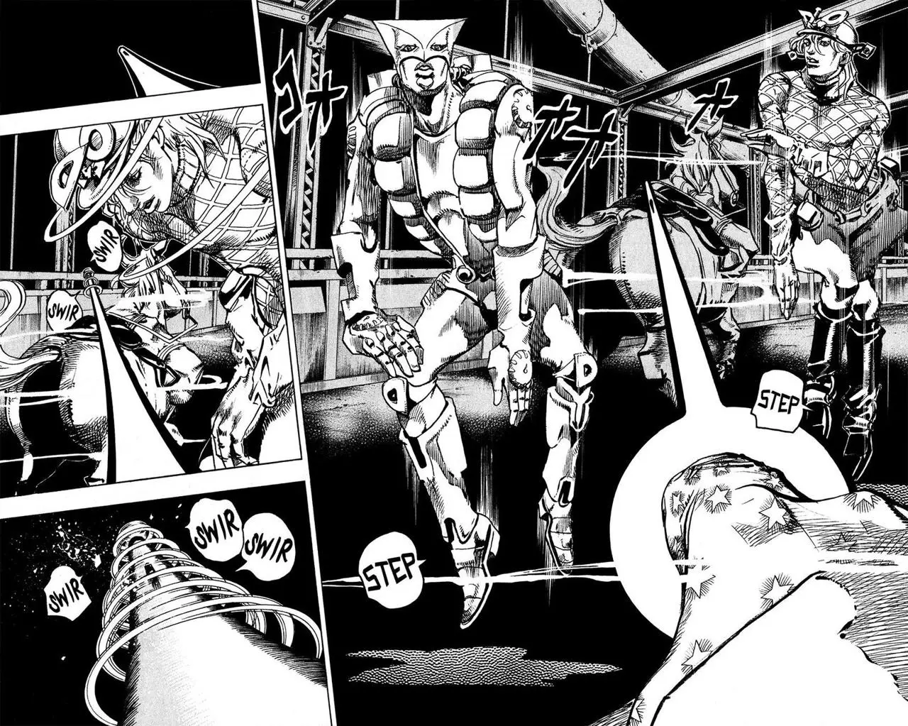 JoJo’s Bizarre Adventure – Parte 7: Steel Ball Run capítulo 94, página 3