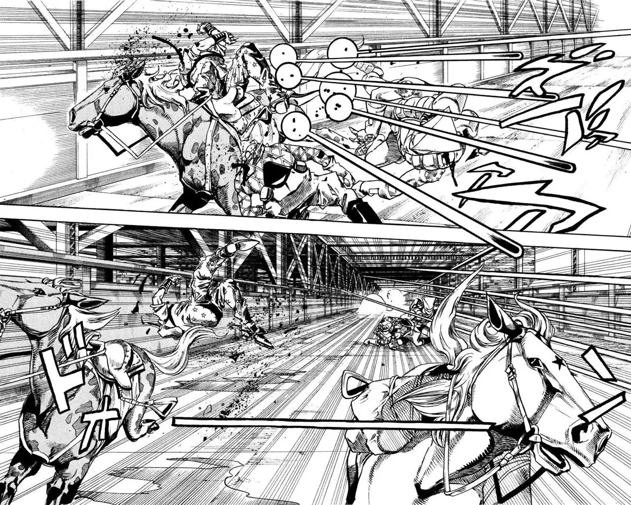 JoJo’s Bizarre Adventure – Parte 7: Steel Ball Run capítulo 94, página 11