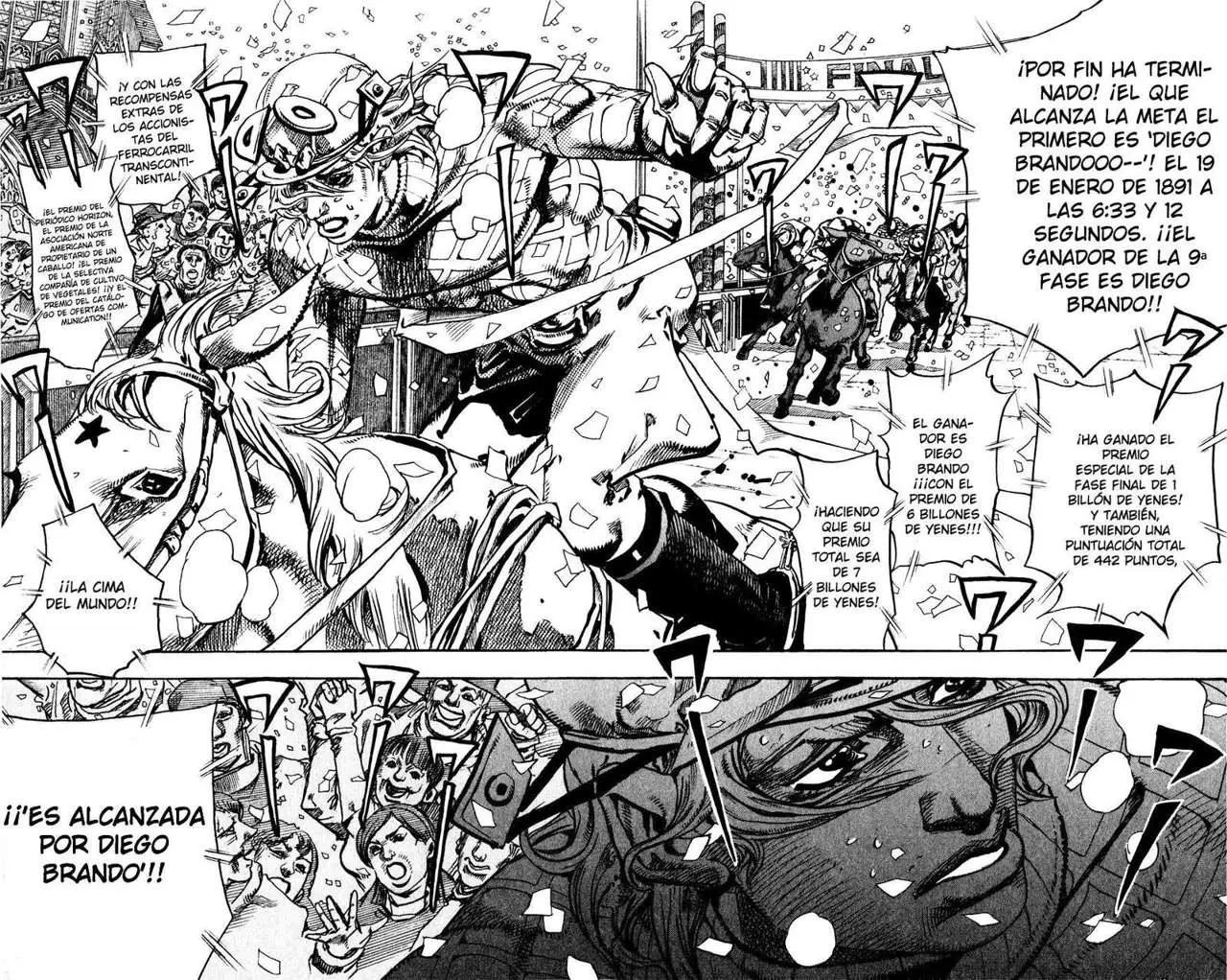 JoJo’s Bizarre Adventure – Parte 7: Steel Ball Run capítulo 94, página 32