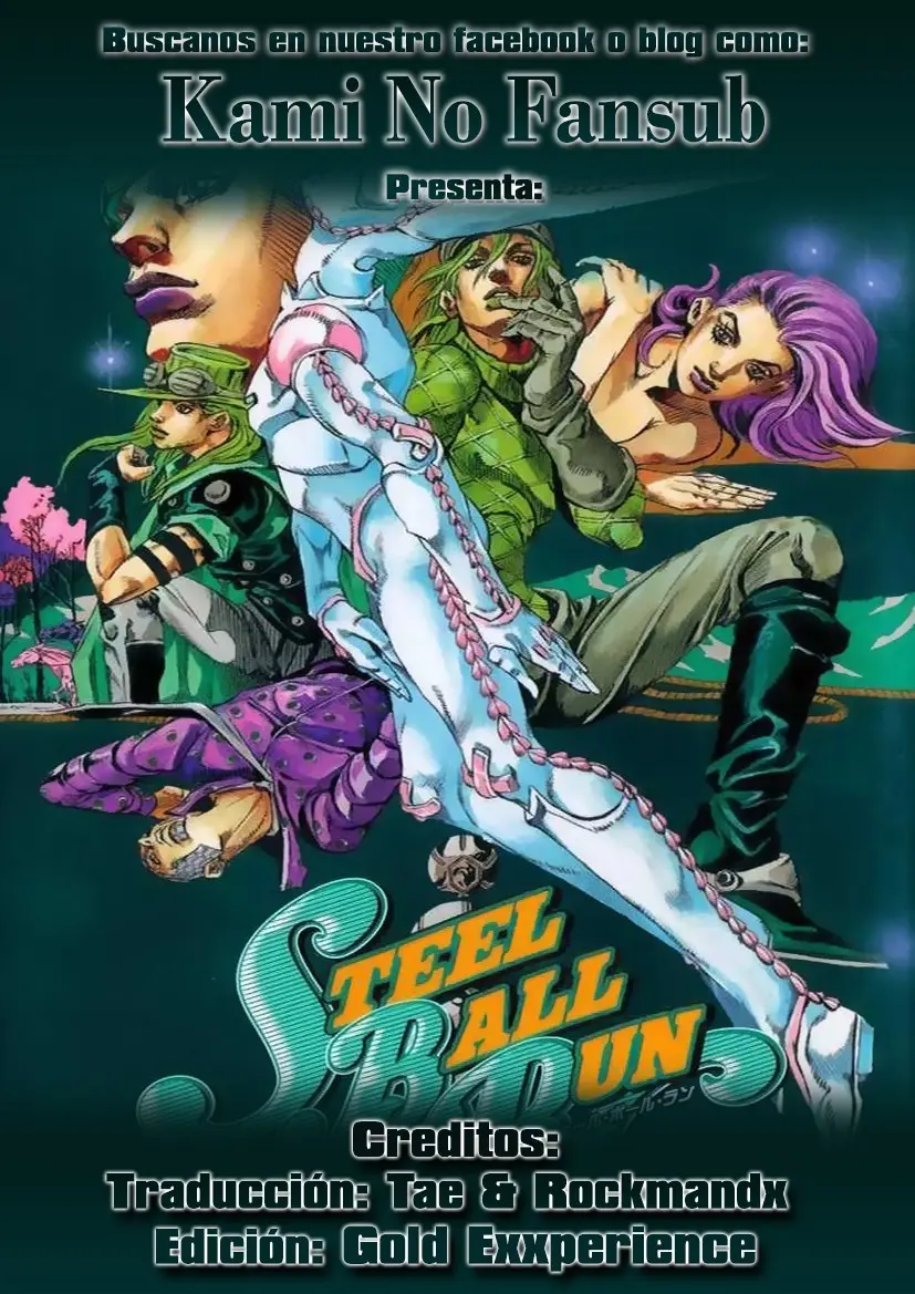 JoJo’s Bizarre Adventure – Parte 7: Steel Ball Run capítulo 95, página 1