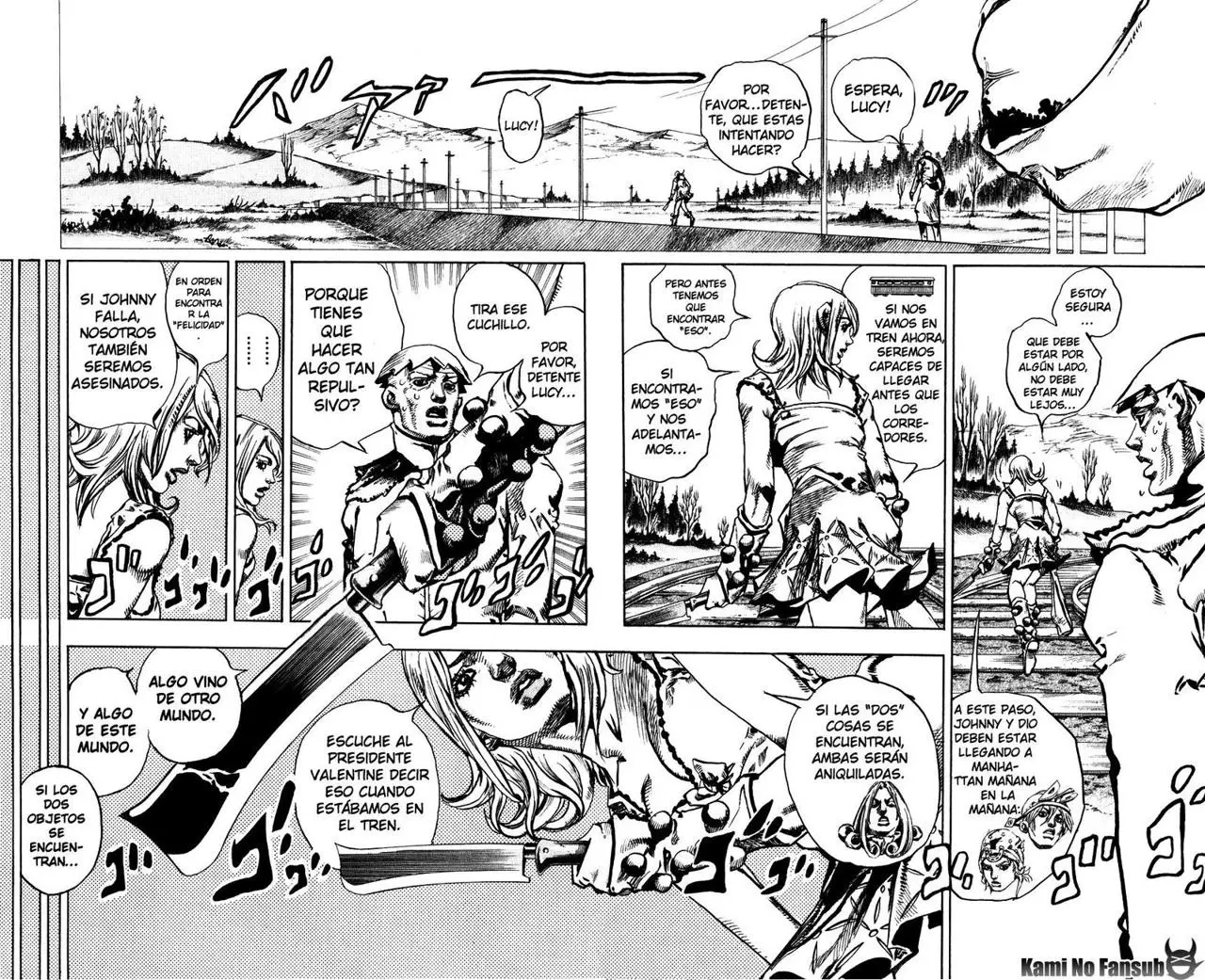 JoJo’s Bizarre Adventure – Parte 7: Steel Ball Run capítulo 95, página 15