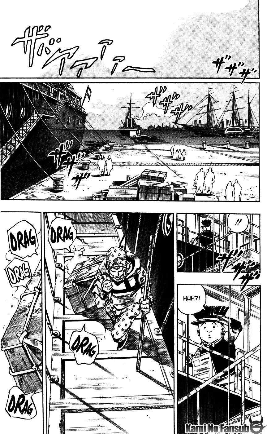 JoJo’s Bizarre Adventure – Parte 7: Steel Ball Run capítulo 95, página 34