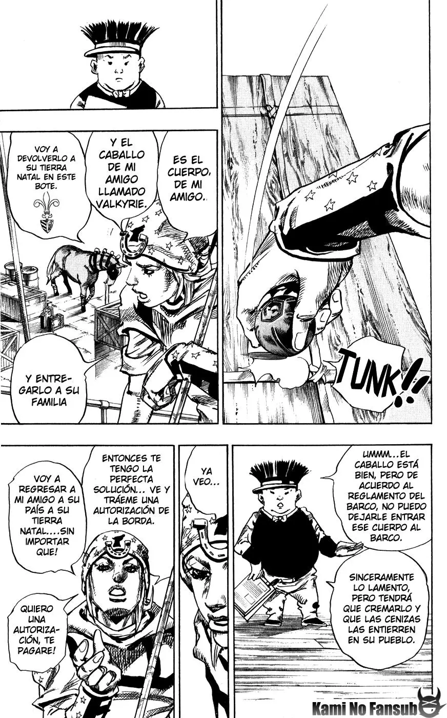 JoJo’s Bizarre Adventure – Parte 7: Steel Ball Run capítulo 95, página 36