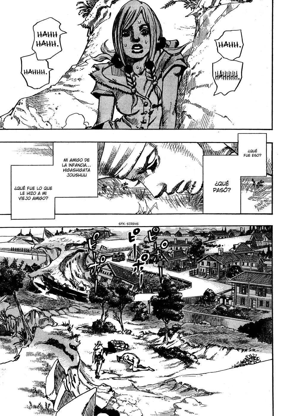 JoJo's Bizarre Adventure - Parte 8: JoJolion capítulo 1, página 38