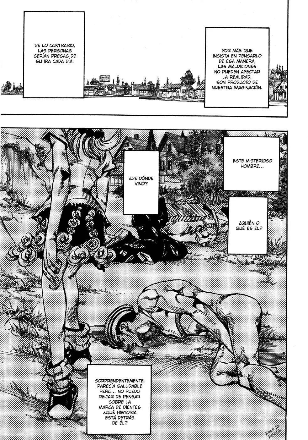 JoJo's Bizarre Adventure - Parte 8: JoJolion capítulo 1, página 40