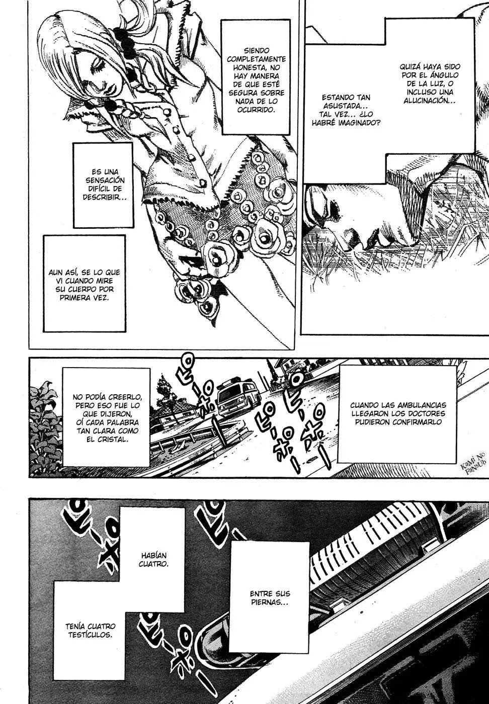JoJo's Bizarre Adventure - Parte 8: JoJolion capítulo 1, página 41