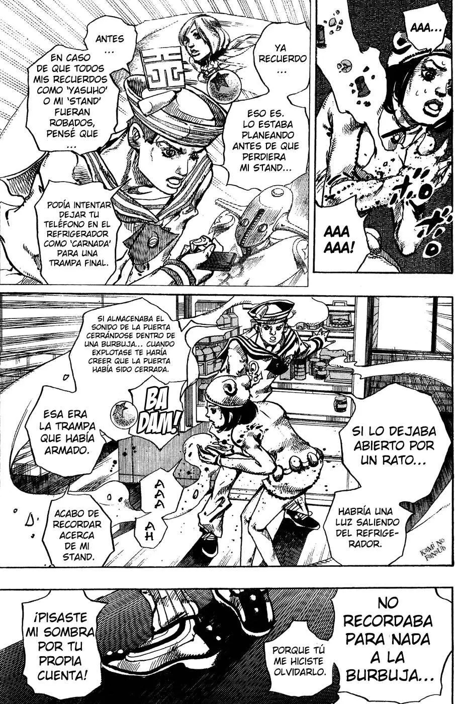 JoJo's Bizarre Adventure - Parte 8: JoJolion capítulo 10, página 37