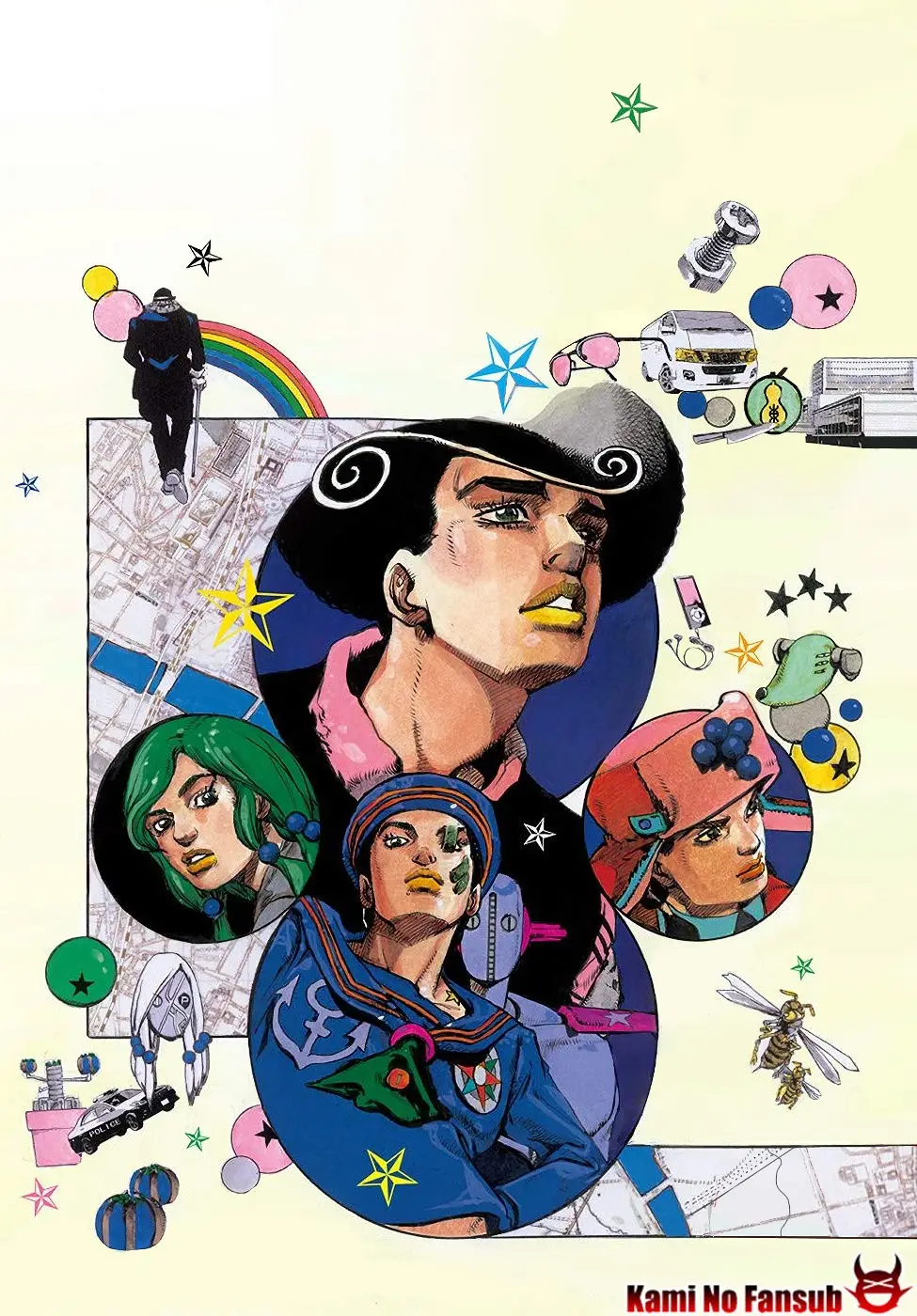 JoJo's Bizarre Adventure - Parte 8: JoJolion capítulo 100, página 3