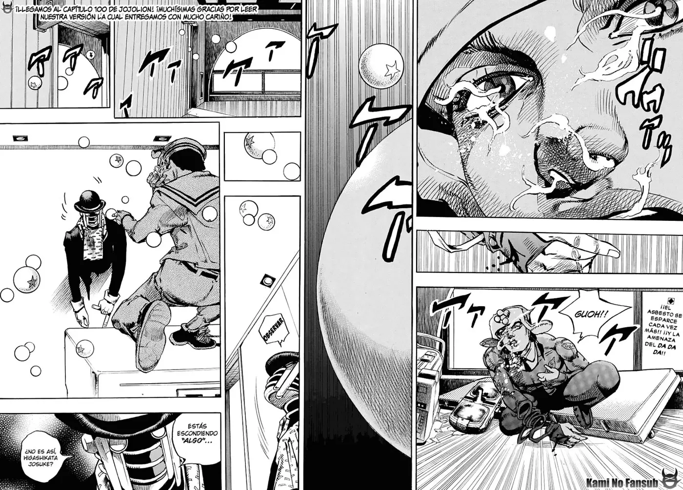 JoJo's Bizarre Adventure - Parte 8: JoJolion capítulo 100, página 5