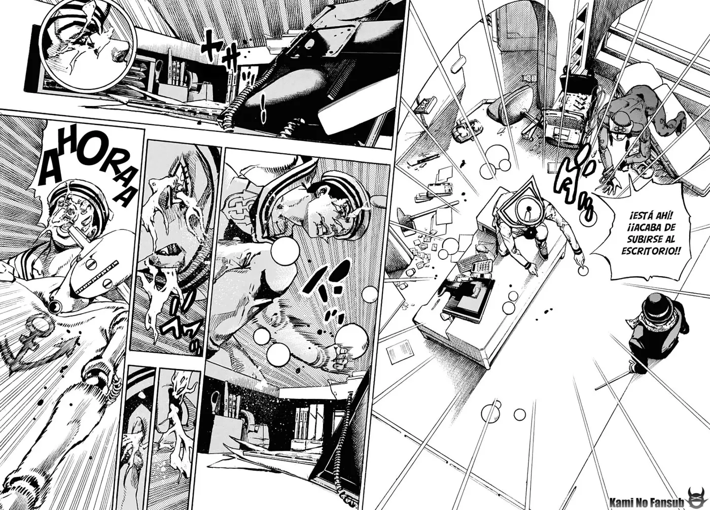 JoJo's Bizarre Adventure - Parte 8: JoJolion capítulo 100, página 7