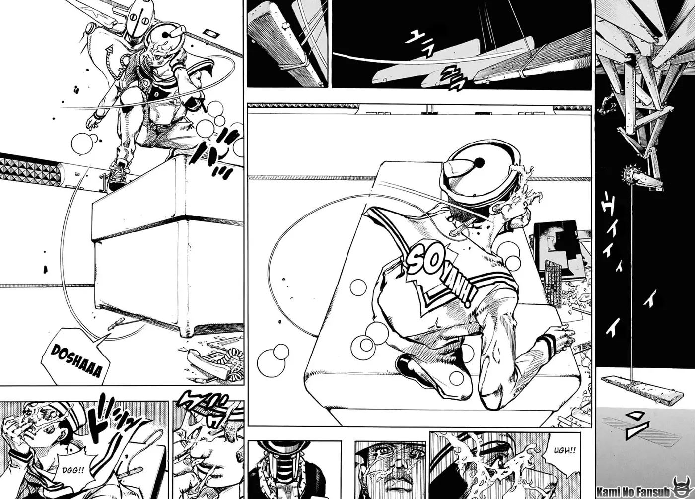 JoJo's Bizarre Adventure - Parte 8: JoJolion capítulo 100, página 9