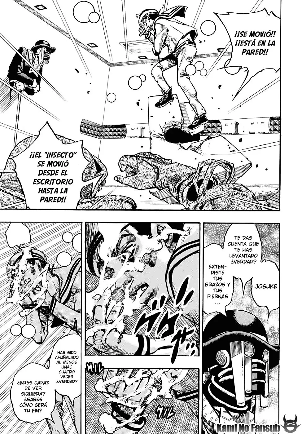 JoJo's Bizarre Adventure - Parte 8: JoJolion capítulo 100, página 14