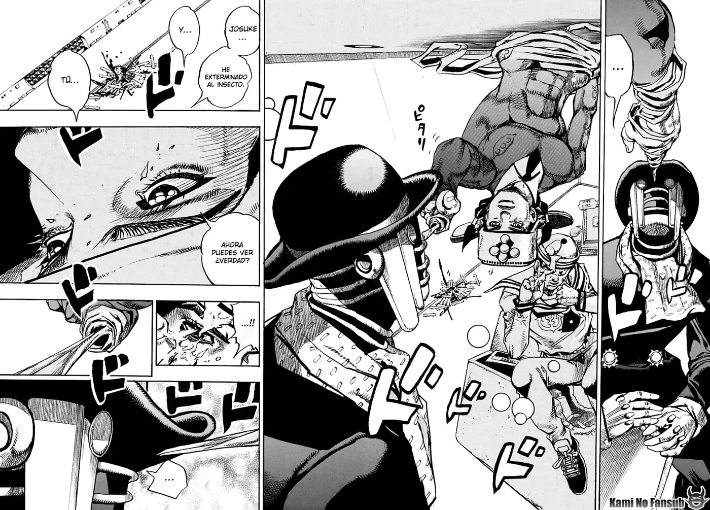 JoJo's Bizarre Adventure - Parte 8: JoJolion capítulo 100, página 19
