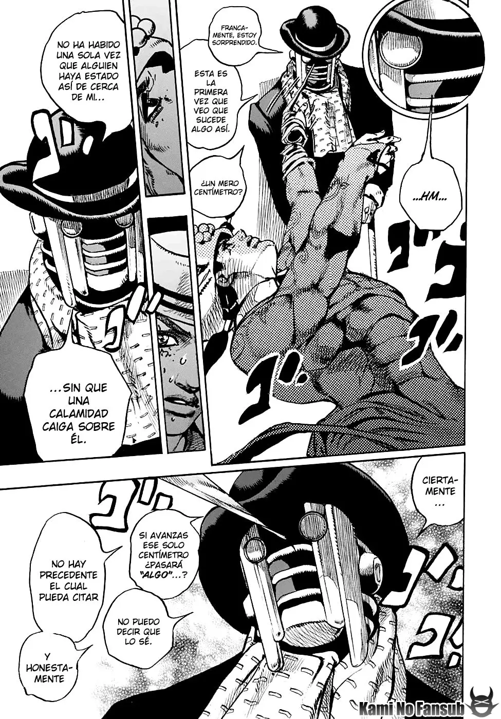 JoJo's Bizarre Adventure - Parte 8: JoJolion capítulo 100, página 23