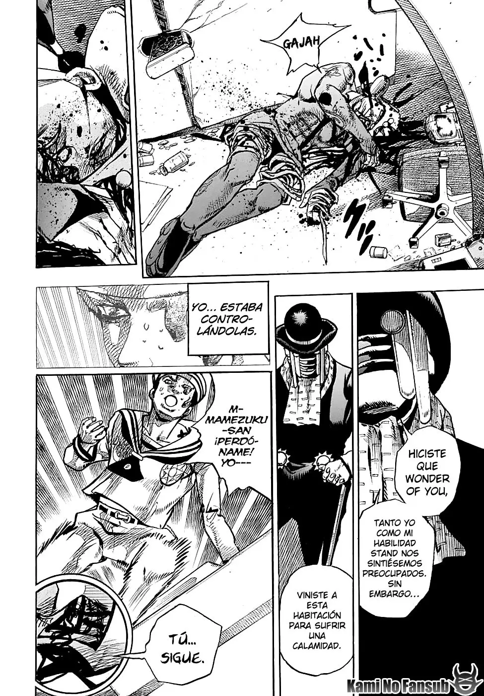 JoJo's Bizarre Adventure - Parte 8: JoJolion capítulo 100, página 33
