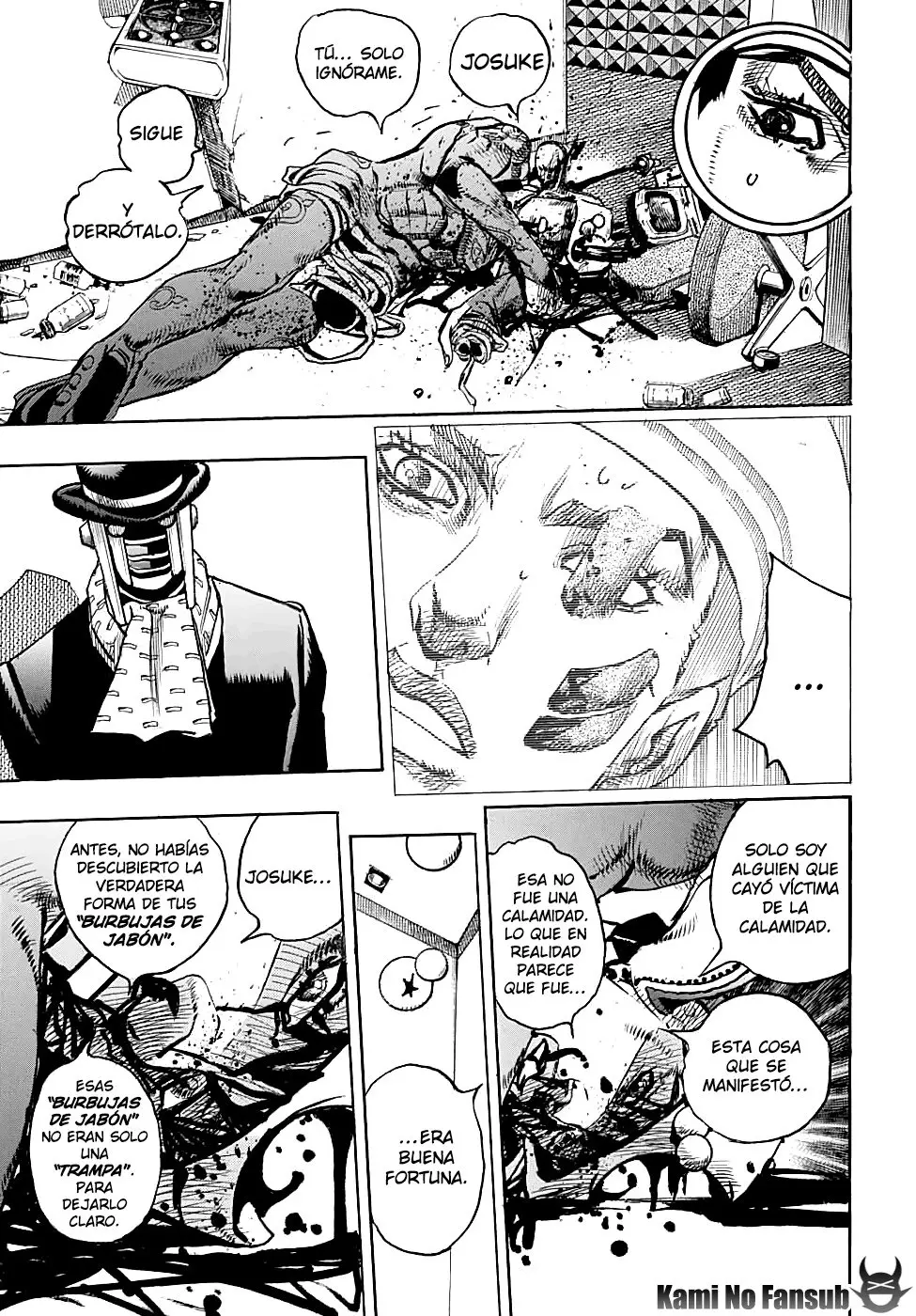 JoJo's Bizarre Adventure - Parte 8: JoJolion capítulo 100, página 34