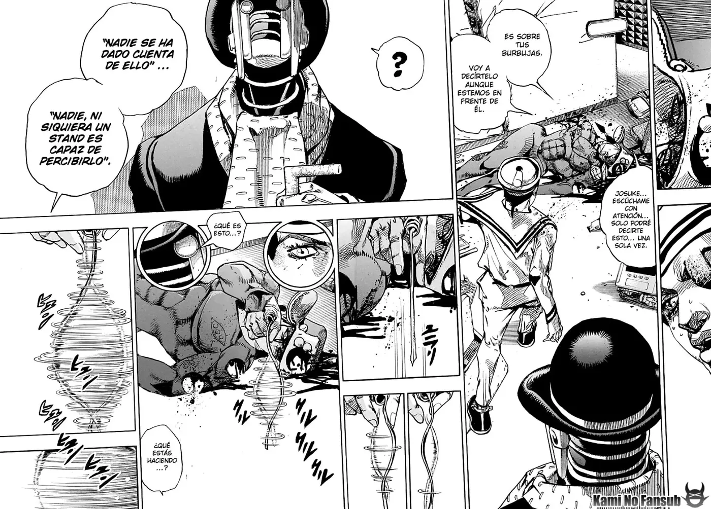 JoJo's Bizarre Adventure - Parte 8: JoJolion capítulo 100, página 35