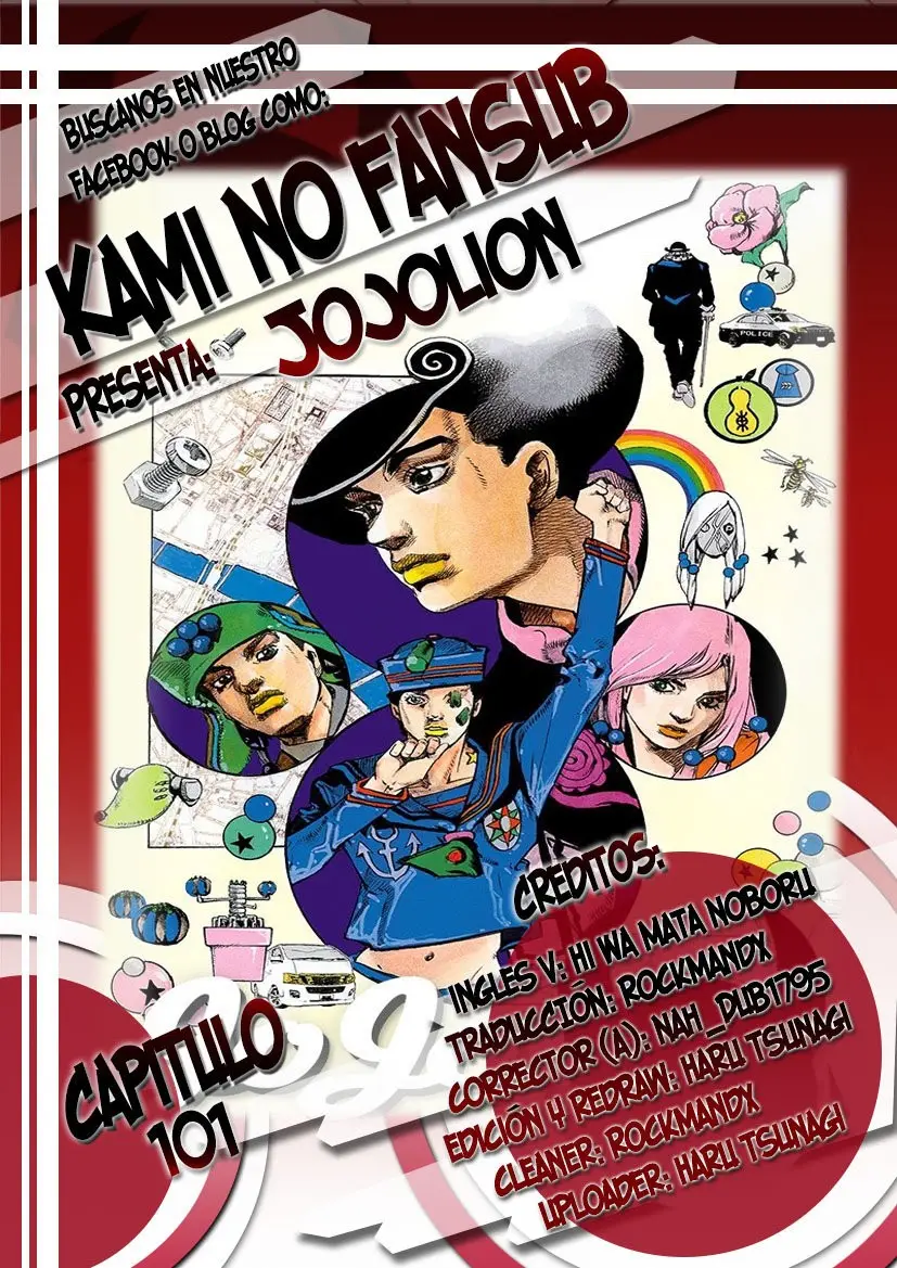 JoJo's Bizarre Adventure - Parte 8: JoJolion capítulo 101, página 1