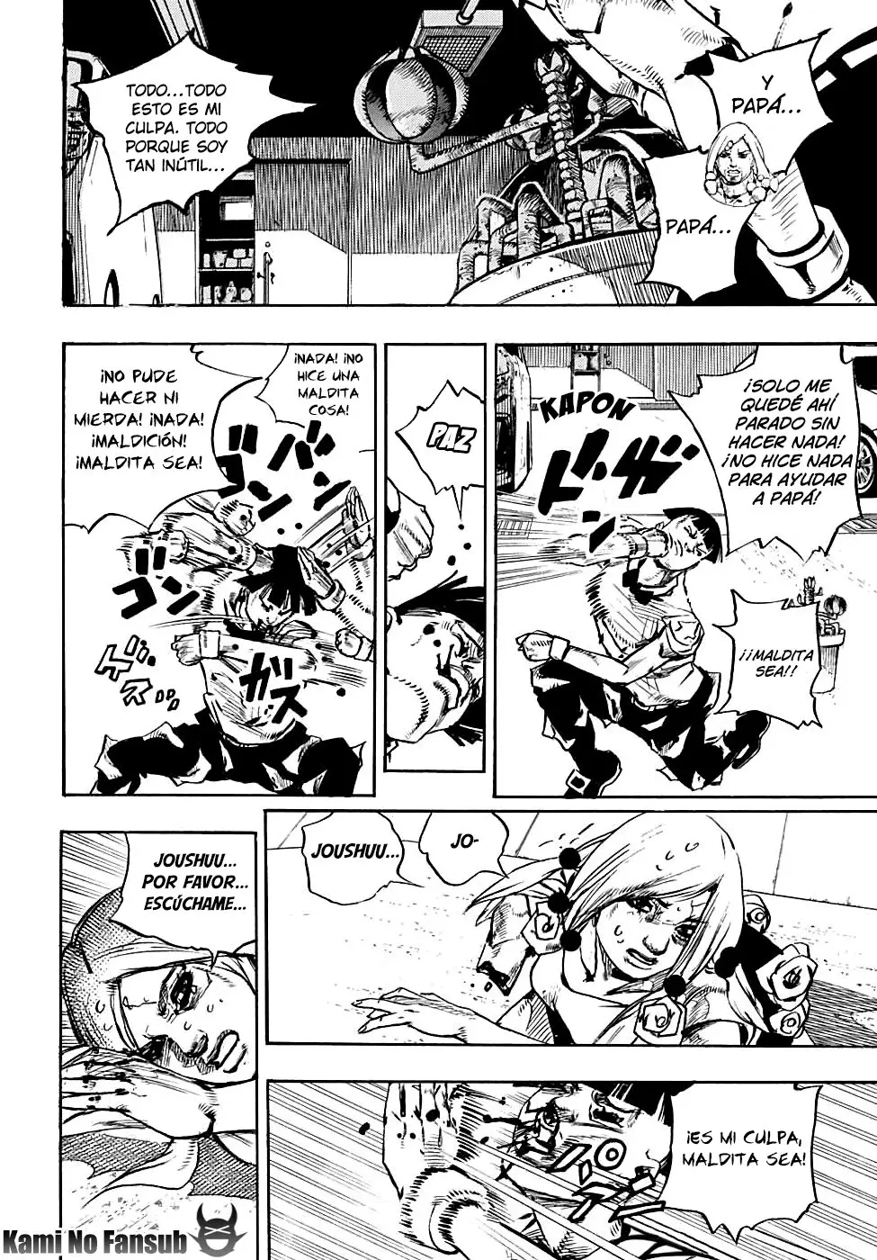 JoJo's Bizarre Adventure - Parte 8: JoJolion capítulo 101, página 9