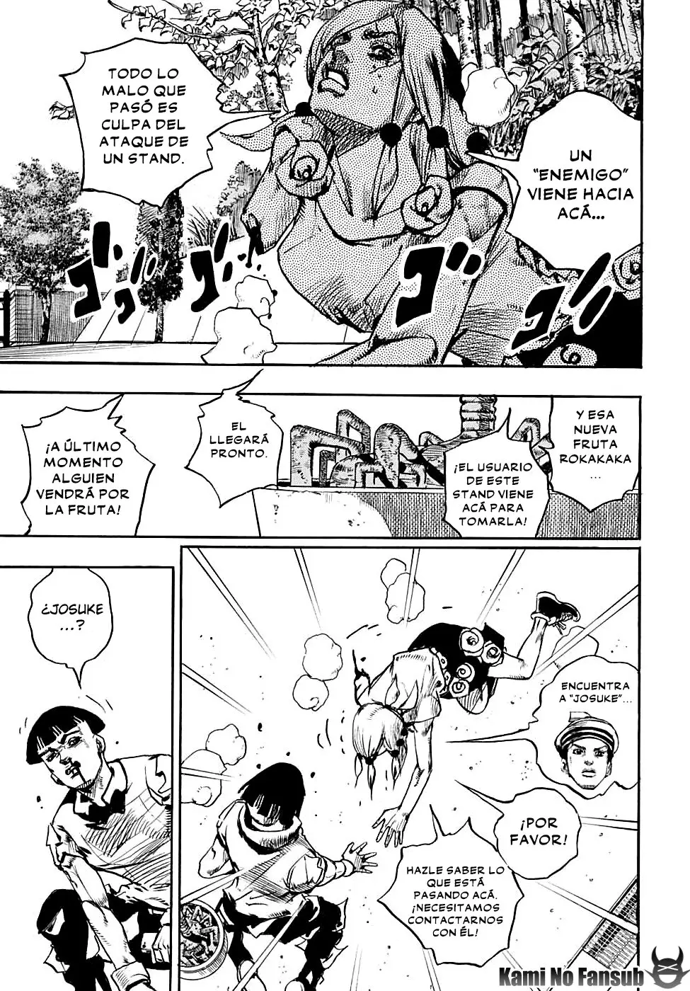 JoJo's Bizarre Adventure - Parte 8: JoJolion capítulo 101, página 10
