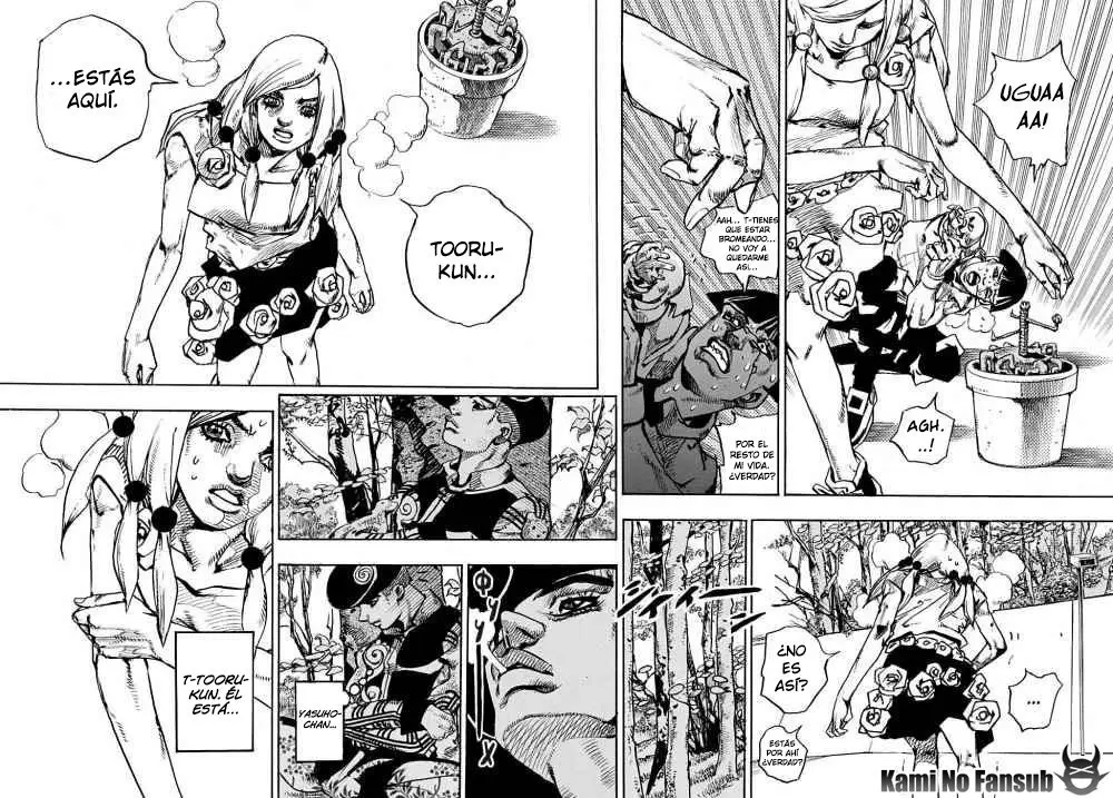 JoJo's Bizarre Adventure - Parte 8: JoJolion capítulo 102, página 19