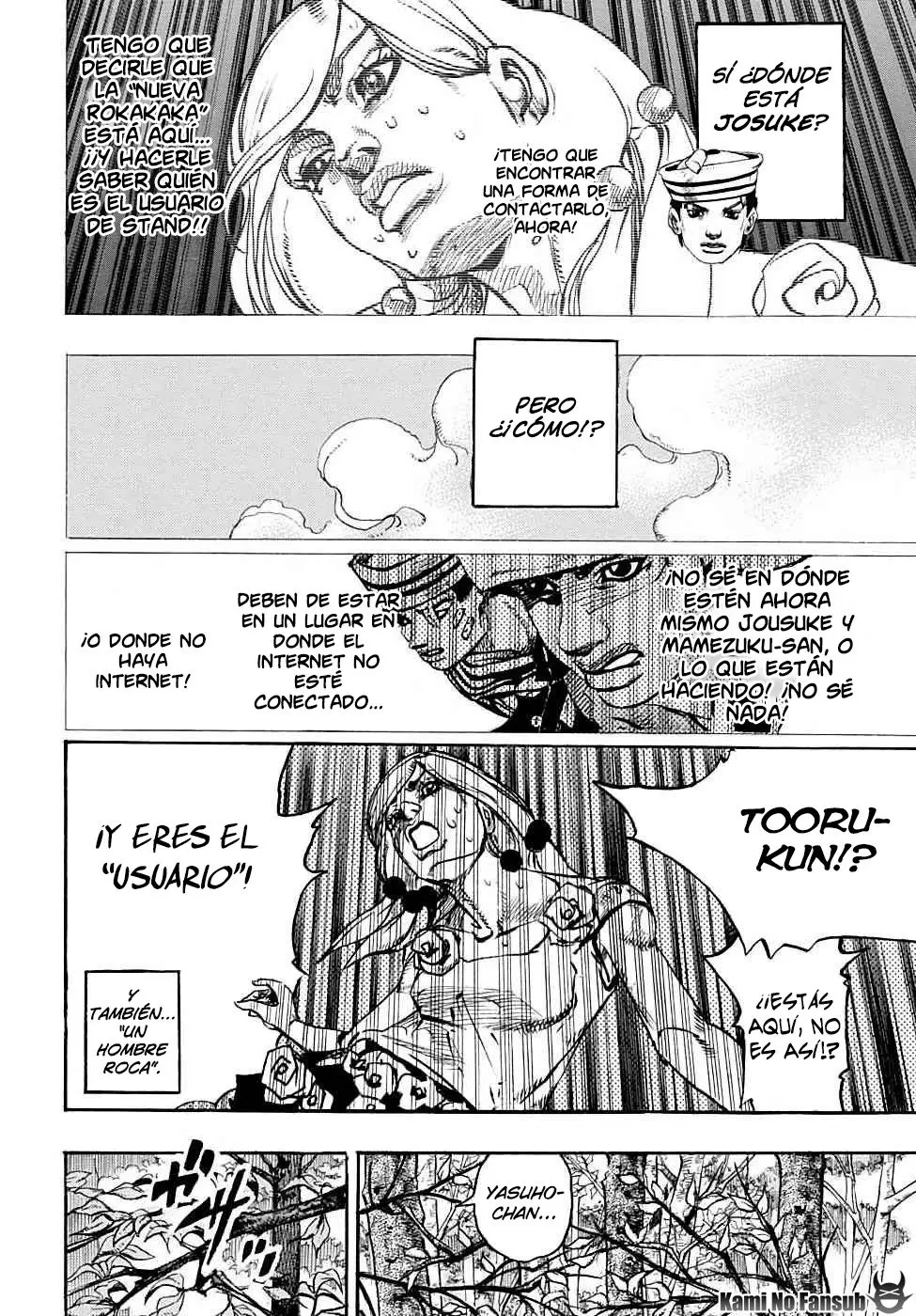 JoJo's Bizarre Adventure - Parte 8: JoJolion capítulo 102, página 20