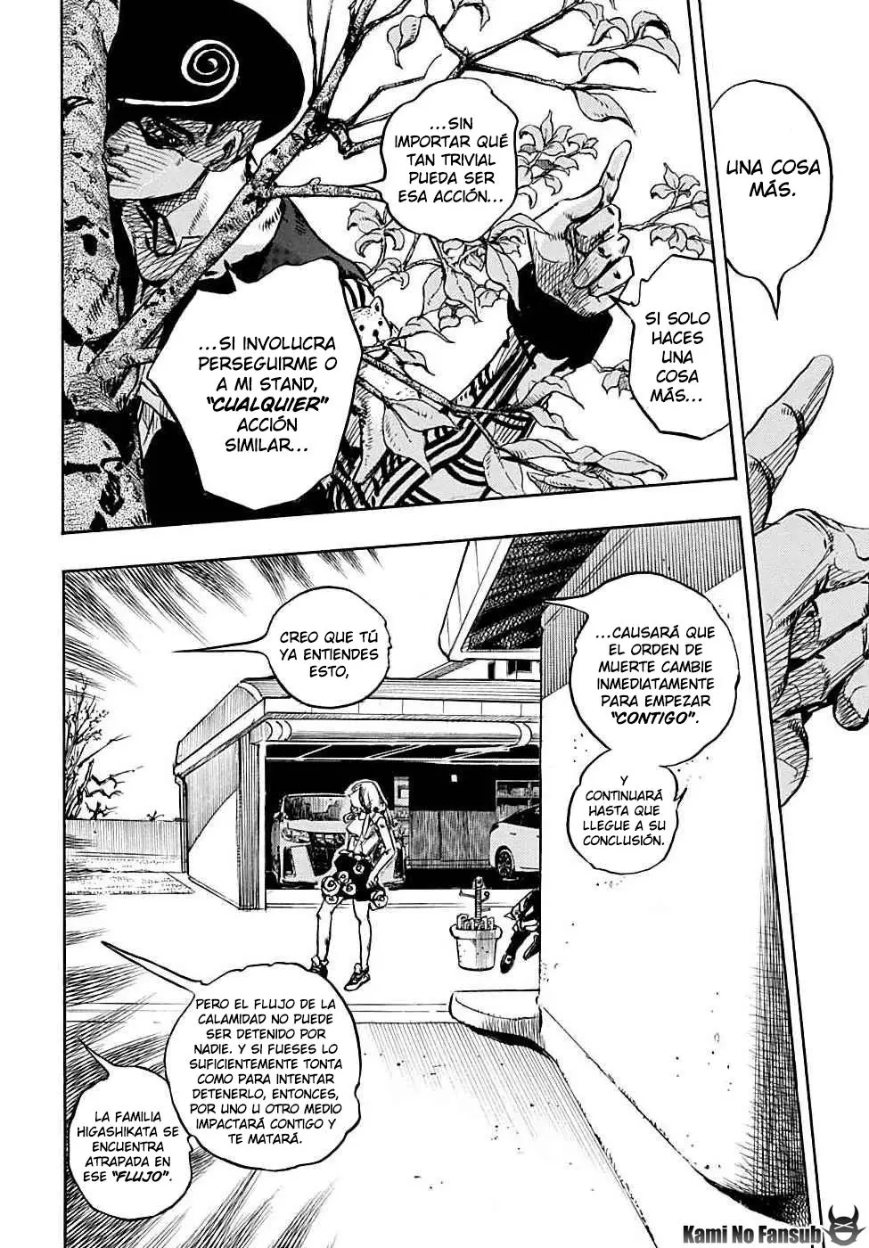 JoJo's Bizarre Adventure - Parte 8: JoJolion capítulo 102, página 24
