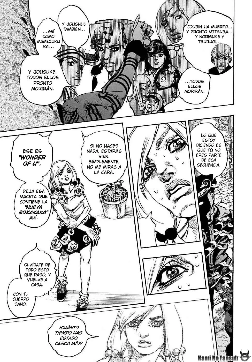 JoJo's Bizarre Adventure - Parte 8: JoJolion capítulo 102, página 25