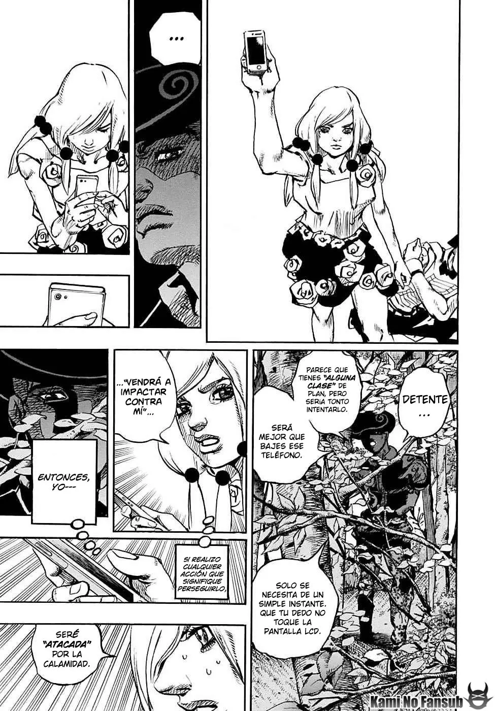 JoJo's Bizarre Adventure - Parte 8: JoJolion capítulo 102, página 27