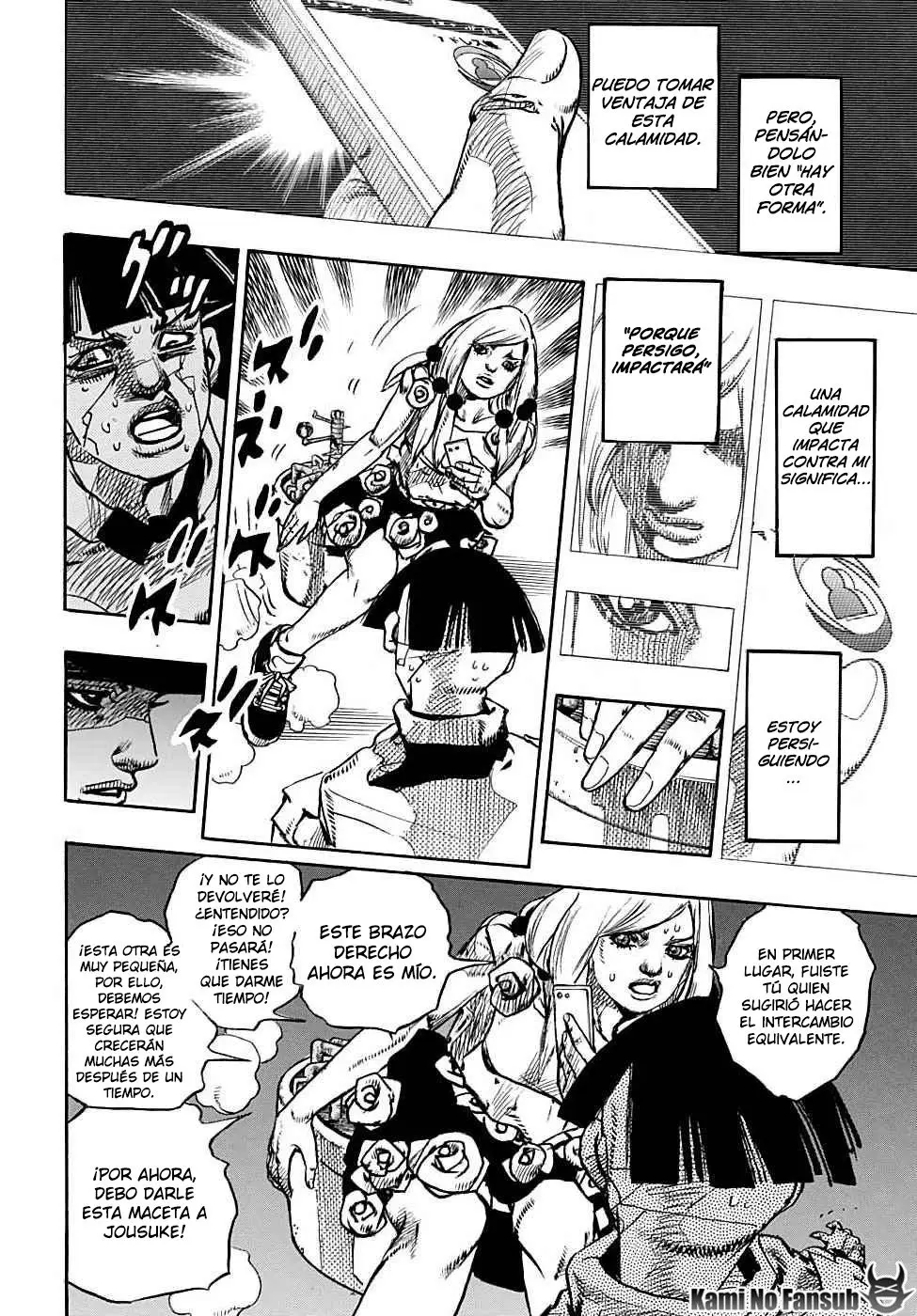 JoJo's Bizarre Adventure - Parte 8: JoJolion capítulo 102, página 30