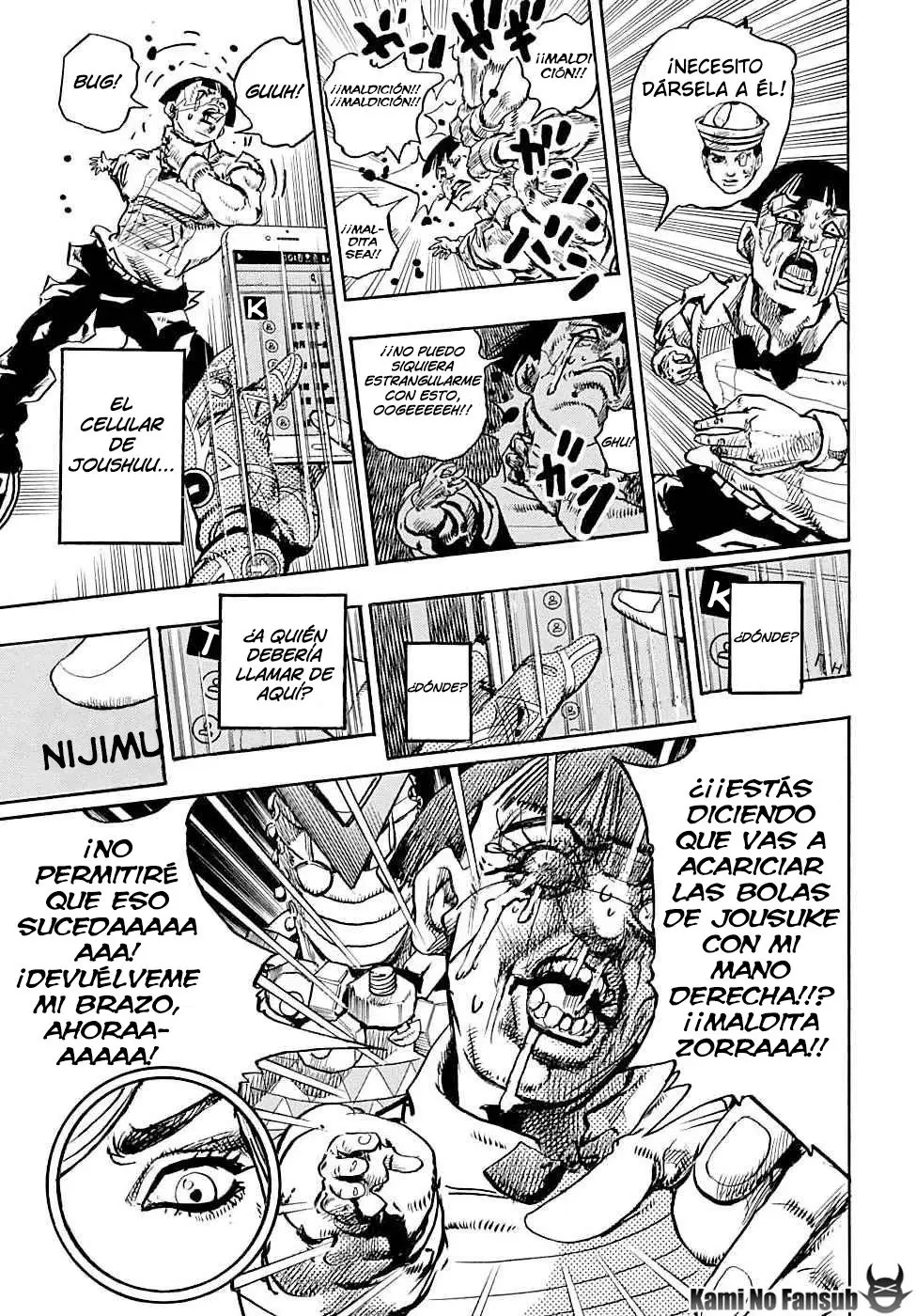 JoJo's Bizarre Adventure - Parte 8: JoJolion capítulo 102, página 31