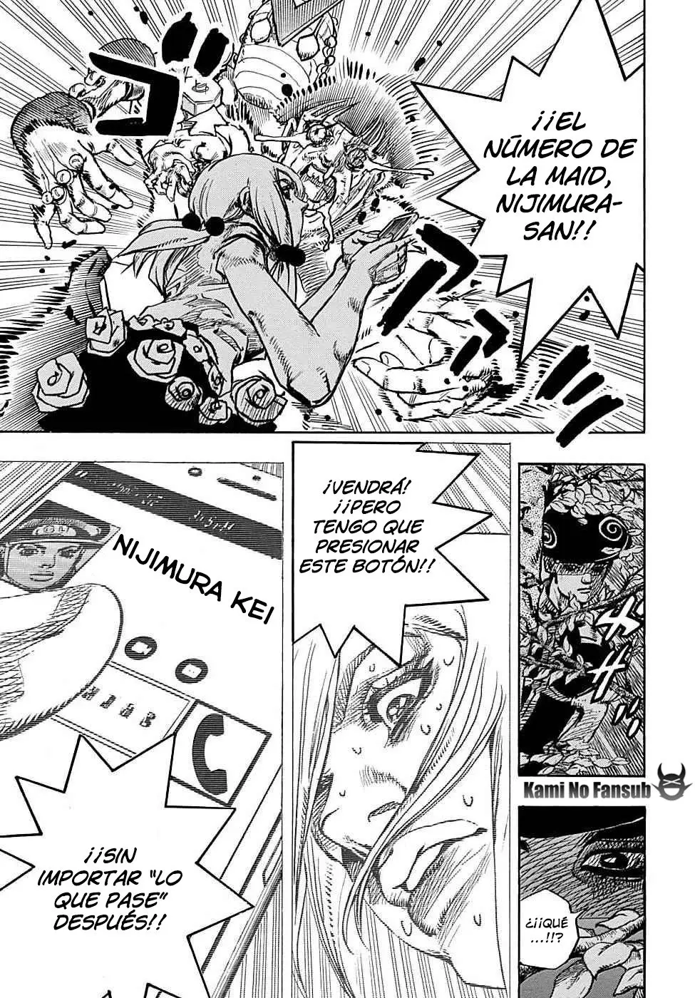 JoJo's Bizarre Adventure - Parte 8: JoJolion capítulo 102, página 33